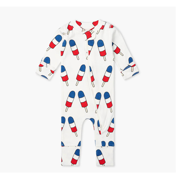 M+A by Monica + Andy Organic Cotton Long Sleeve Baby One-Piece Coverall NWT - Picture 1 of 2